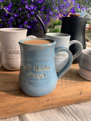 Handmade Gratitude Mugs -