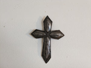 Hammered Tin Wall Cross