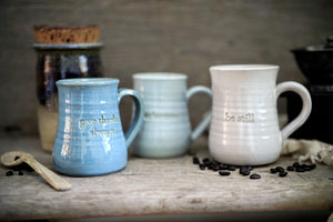 -  Handmade Gratitude Mugs -