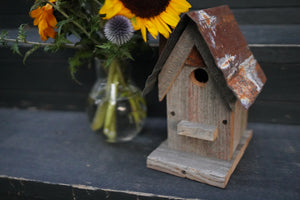 The Homestead House - Reclaimed Birdhouse