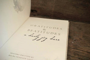 - Gratitude Journal - Gratitudes and Beatitudes