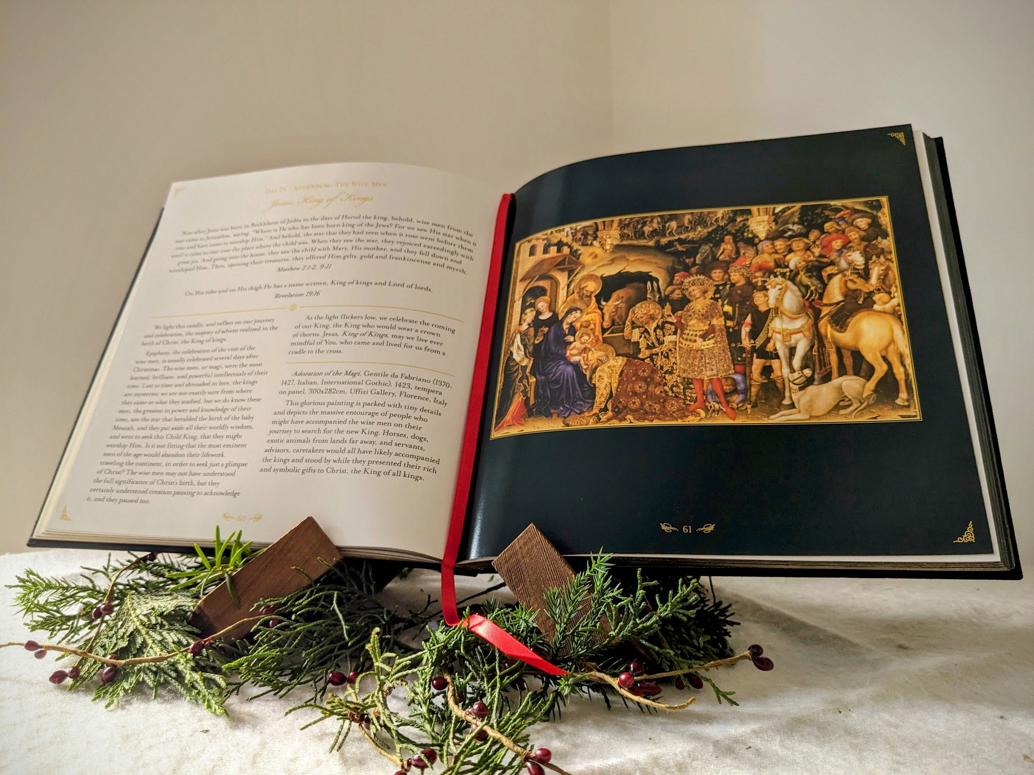 - Linen Bound Advent & Lenten Devotional - From the Cradle to the Cross
