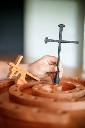 Black Nail Cross