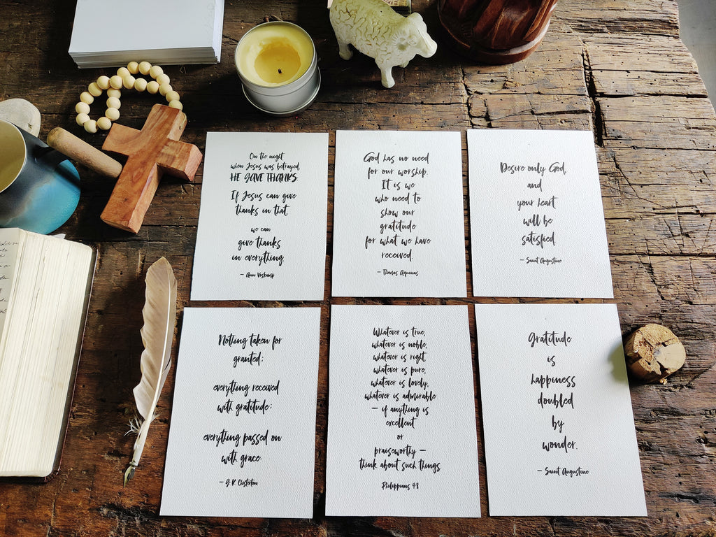 Gratitude Pack - Notes for the Soul