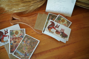 Autumnal Greeting Cards - (With Envelopes)